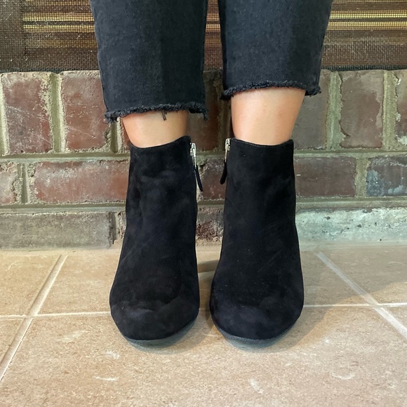 Sam Edelman Suede Booties - Picture 2 of 5